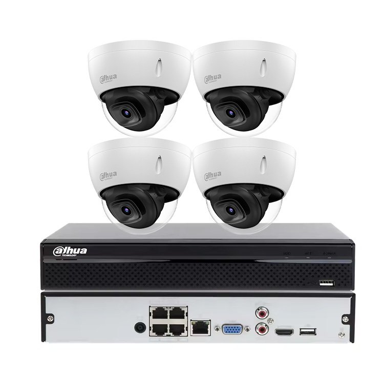 IPC-HDW2849T-S-IL Dahua Water proof IP67 Poe 8megapixels full color indoor outdoor Eyeball ip poe cctv home security Camera