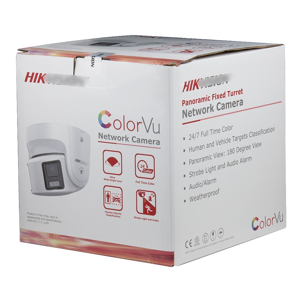 Stock HIK DS-2CD2347G2P-LSU/SL 4K 8MP Dual Lens Panoramic ColorVu Turret ip Network Camera compatible hk vision NVR