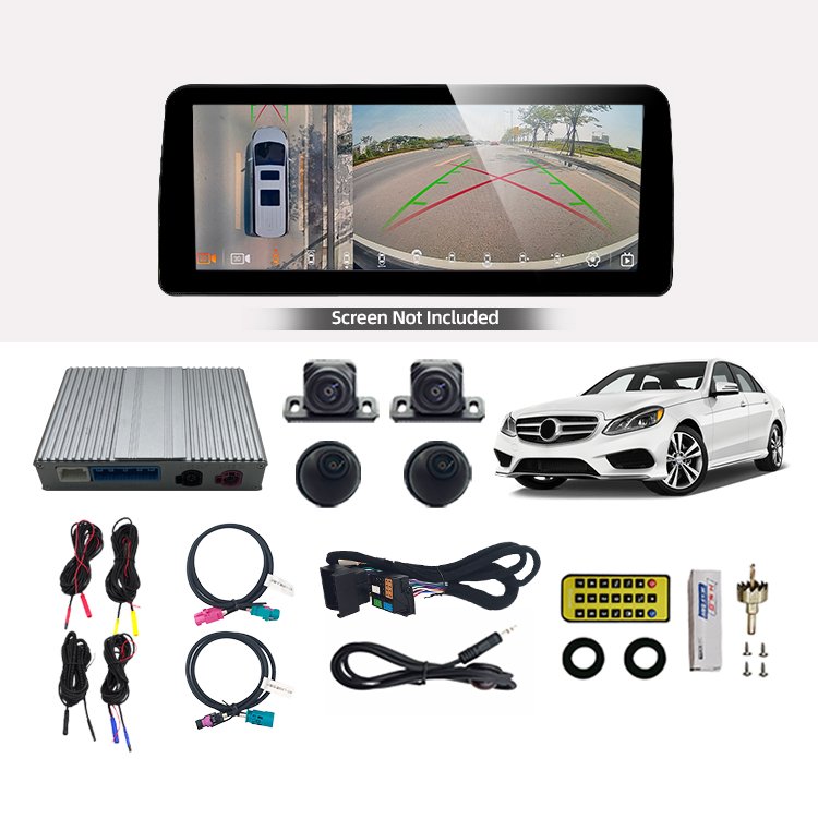 Wemaer OEM Exclusive Surveillance 360 Degree Wide Angle Bird View Car Panorama Images Camera System For Porsche Macan Cayenne
