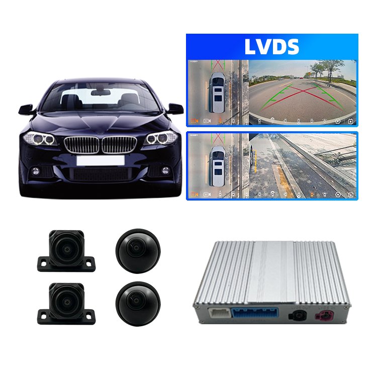 Wemaer OEM Exclusive Surveillance 360 Degree Wide Angle Bird View Car Panorama Images Camera System For Porsche Macan Cayenne