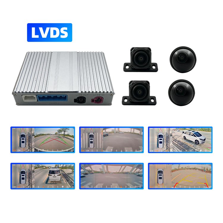 Wemaer OEM Exclusive Surveillance 360 Degree Wide Angle Bird View Car Panorama Images Camera System For Porsche Macan Cayenne