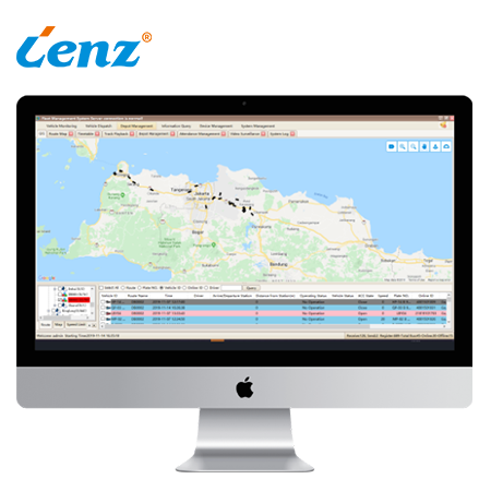Advanced Public Transport Management System for Fleet Tracking Schedule Planning Adherence Controlling Bus CCTV Surveillance
