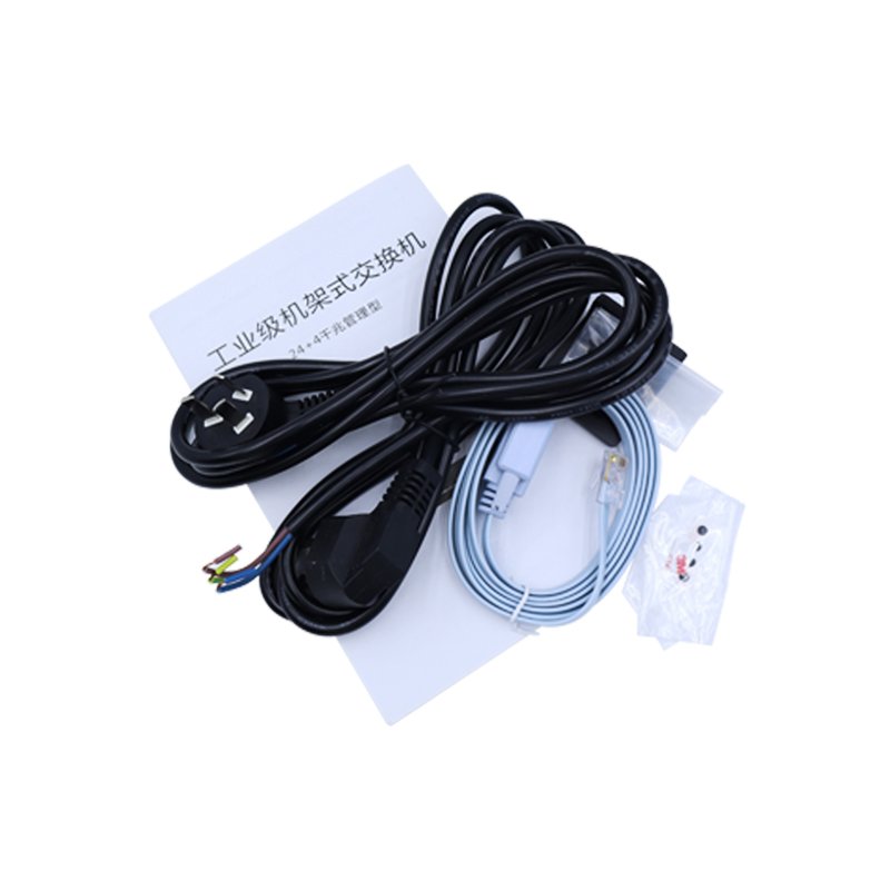 High Strength Metal Case 24 x 100BASE-TX 4 x 1000M SFP Industrial Managed Rackmount Switch