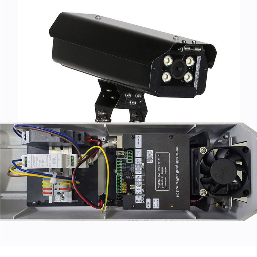 Security LPR smart parking system with automatic recognition camera and ip camera for China product
