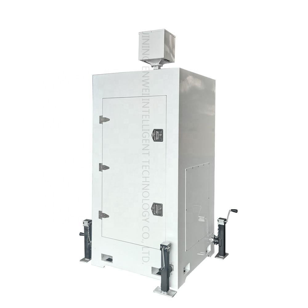 Mobile security camera tower solar cctv tower off-grid solar unit with 4*435W solar panels