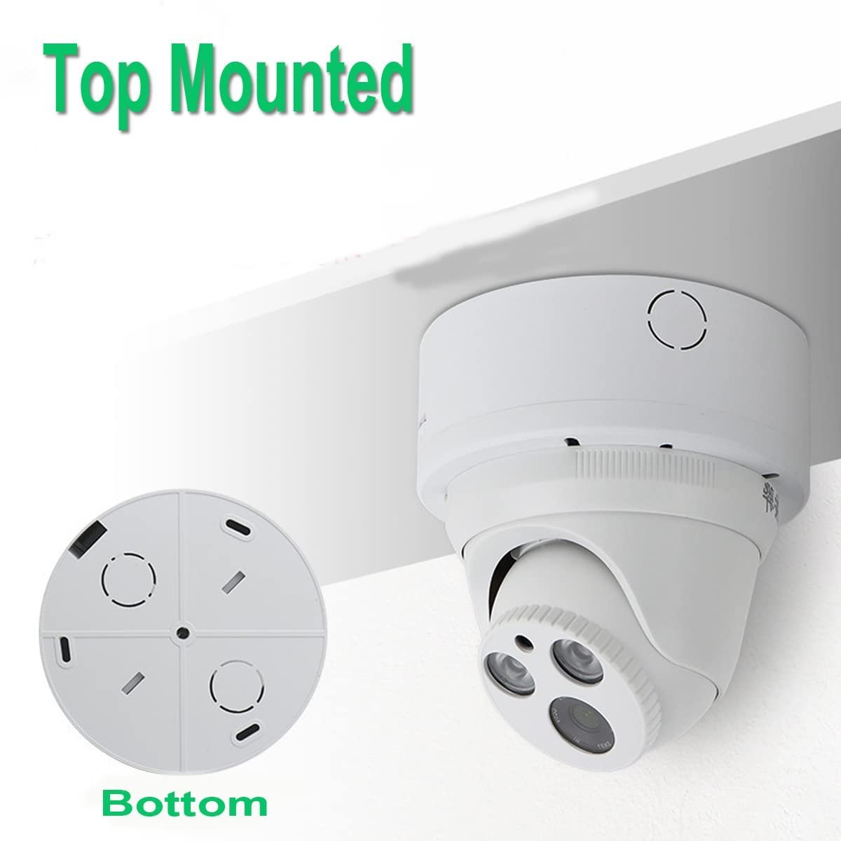 High Quality Aluminum Alloy CCTV Camera Bracket Junction Box Metal CCTV Camera Accessories Base Box