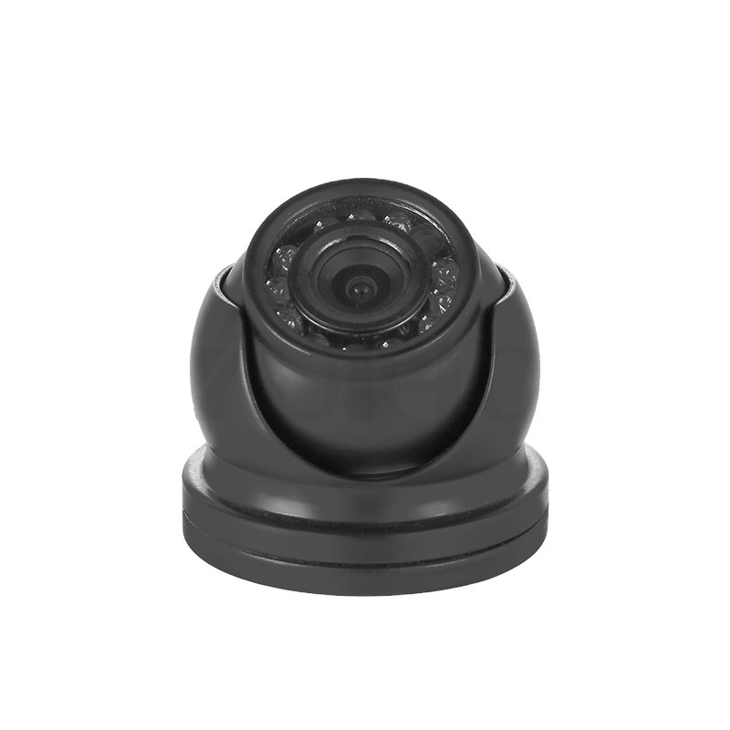 HD video surveillance metal dome in-car infrared night vision car camera for Bus