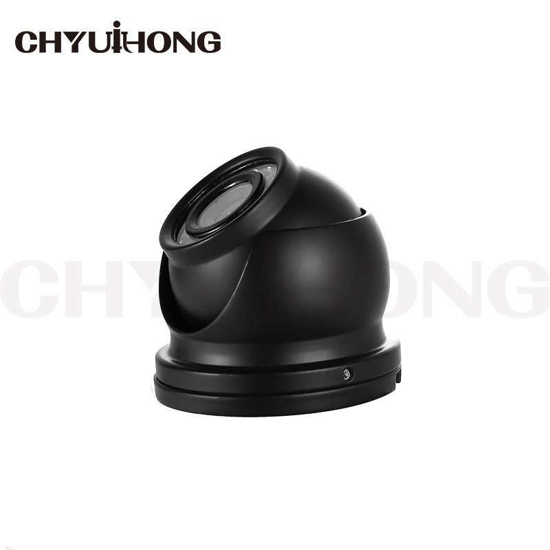 HD video surveillance metal dome in-car infrared night vision car camera for Bus