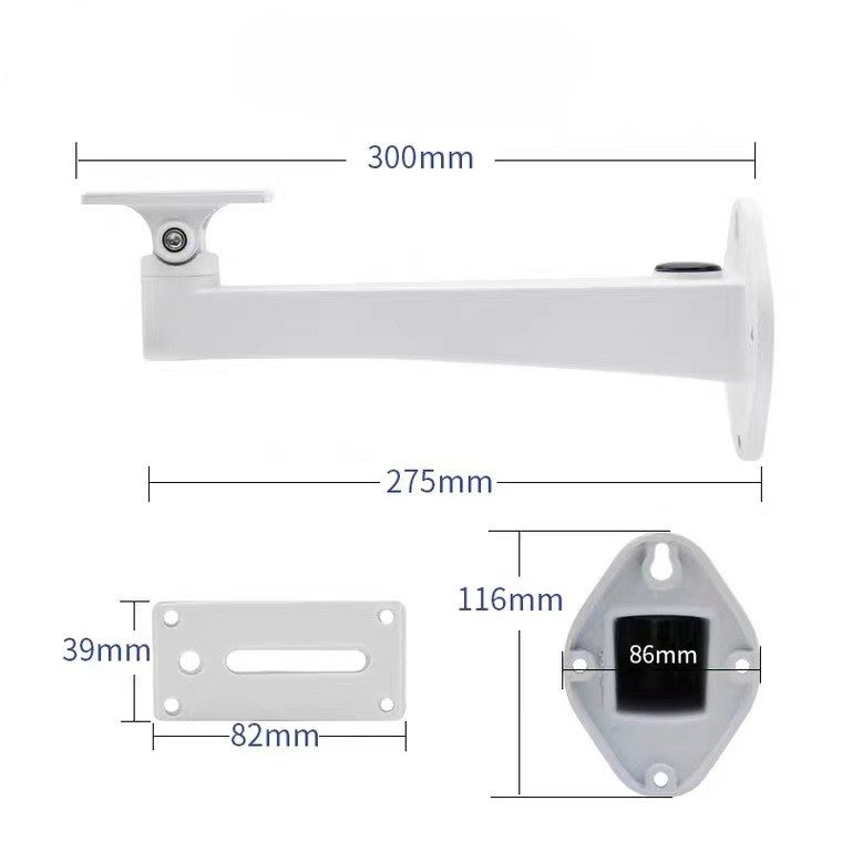Universal Aluminum Alloy 360 Degree Security Surveillance CCTV IP Camera Wall Mount Bracket Holder Stand
