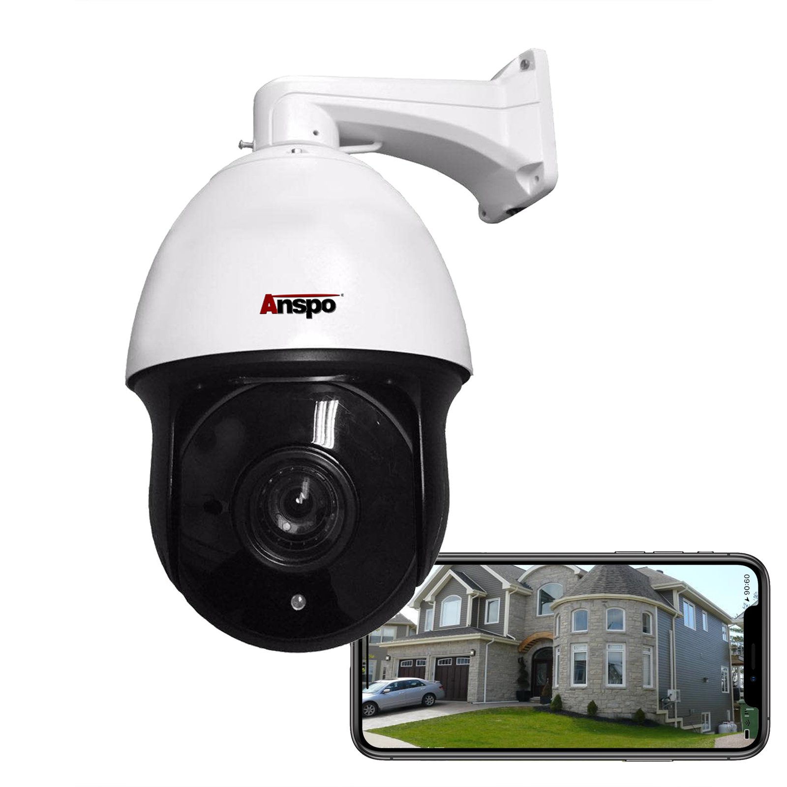 5MP POE IP Camera PTZ CCTV Security Monitor Security CCTV camera system night vision waterproof