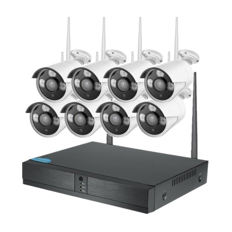 Security surveillance wireless wired network cctv wifi alarm ip camera system