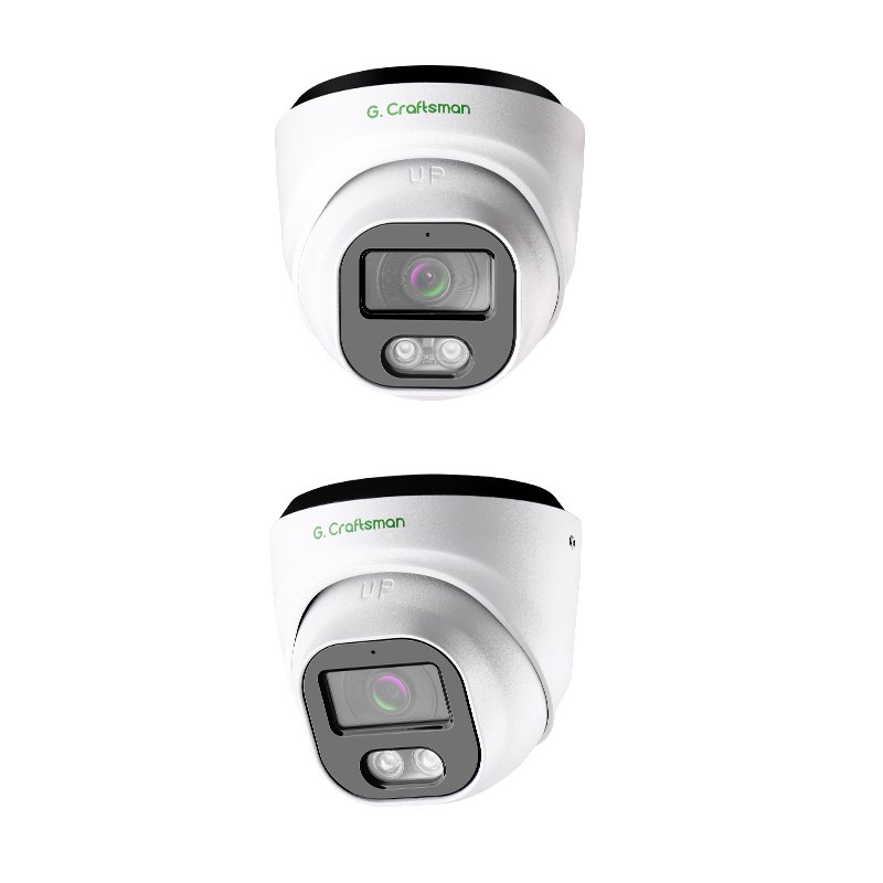 GX-HFD-M8S-K8 Ultra 8CH POE Home Security CCTV Camera System with 4K/8MP H.265+ NVR and 8PCS 8MP IP Camera and cables
