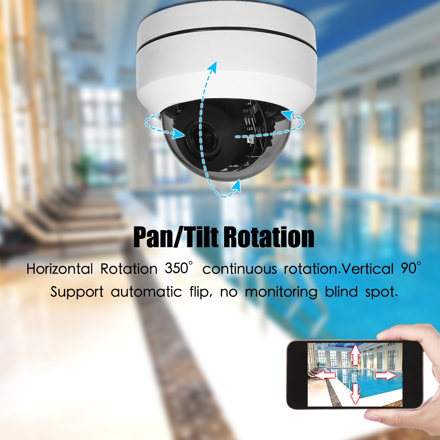 4K 16channel 8mp Security Camera System Outdoor Home Poe Nvr Kit Cctv Ip Cameras 4x Optical Zoom Surveillance Security System