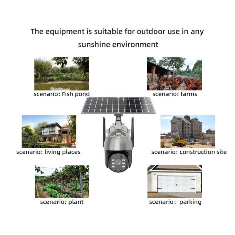 1080P Night Vision Wireless Outdoor Wifi CCTV Cameras 4G Sim Card & Solar Panel GSM Home Security Video Surveillance System