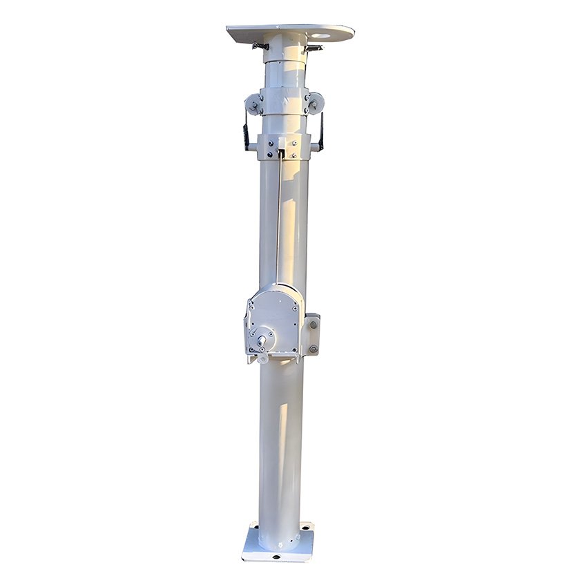Low Price 3m hand crank up mechanical system aluminum extendable mast