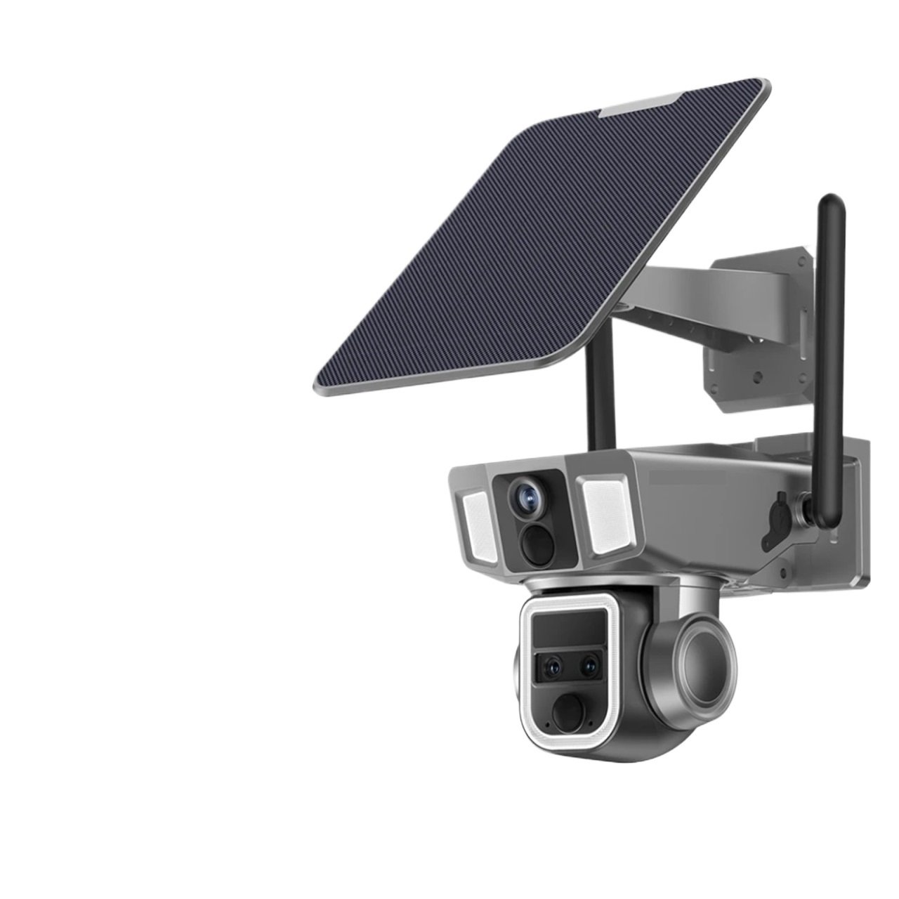 Senhuo 4G solar camera outdoor 6K 12MP Wifi wireless PTZ 3 lens 10x zoom bidirectional audio human detection