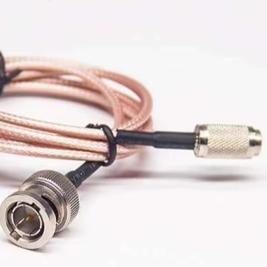 Low frequency RF wiring harness BNC cable connector BNC male to DIN1.0/2.3 male to RG179 cable length 1 meter can be customized