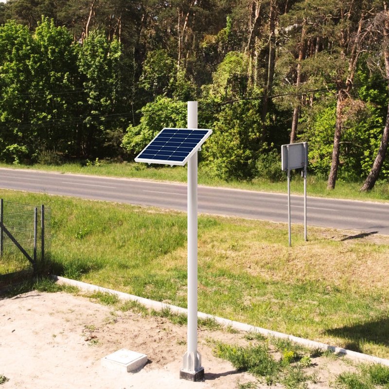 Solar Surveillance System 80w New Energy Products Folding Solar Panel Kit Solar Systems Solar cctv system