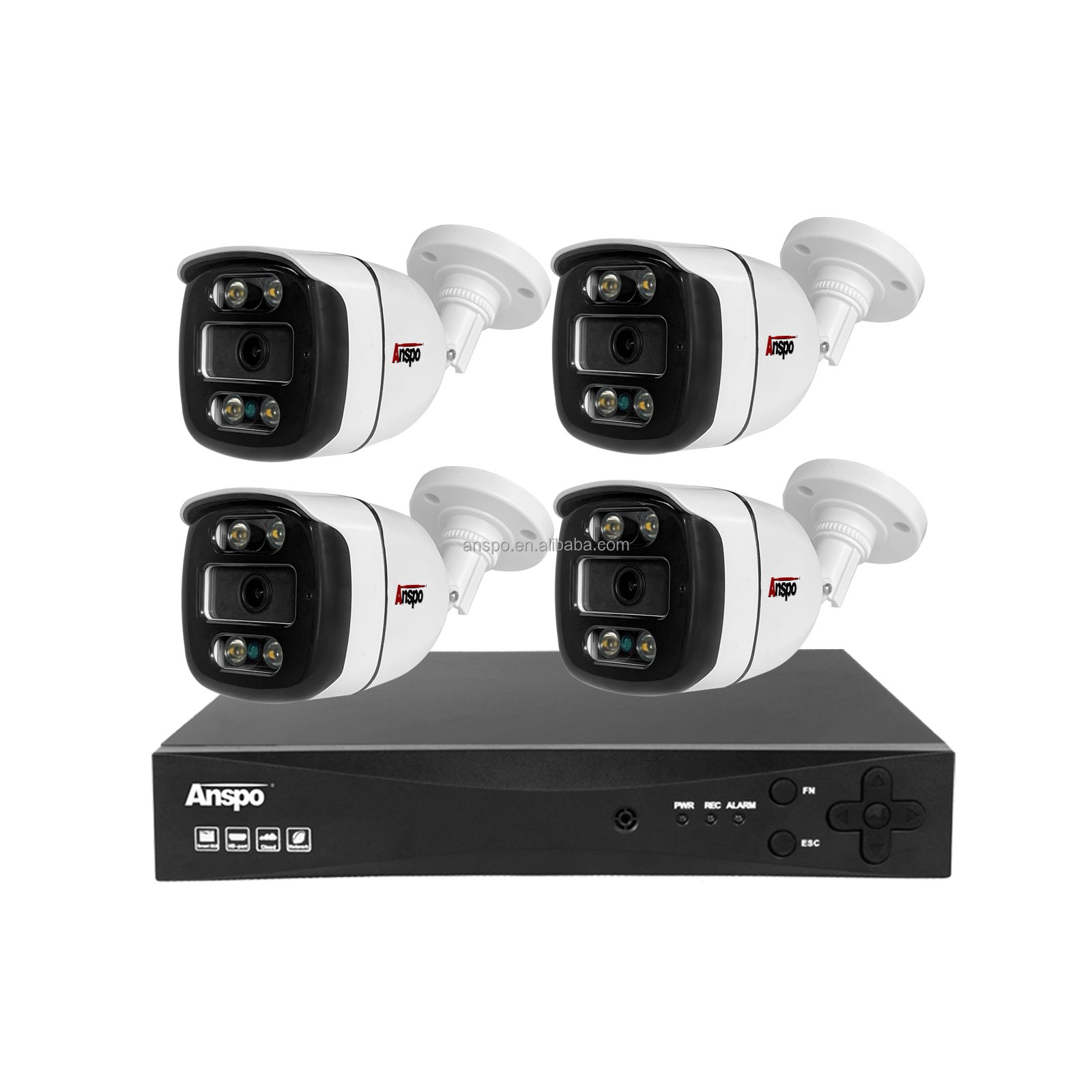 CCTV camera security system 2MP AHD Camera 4 channel DVR home security CCTV system 1080P AHD