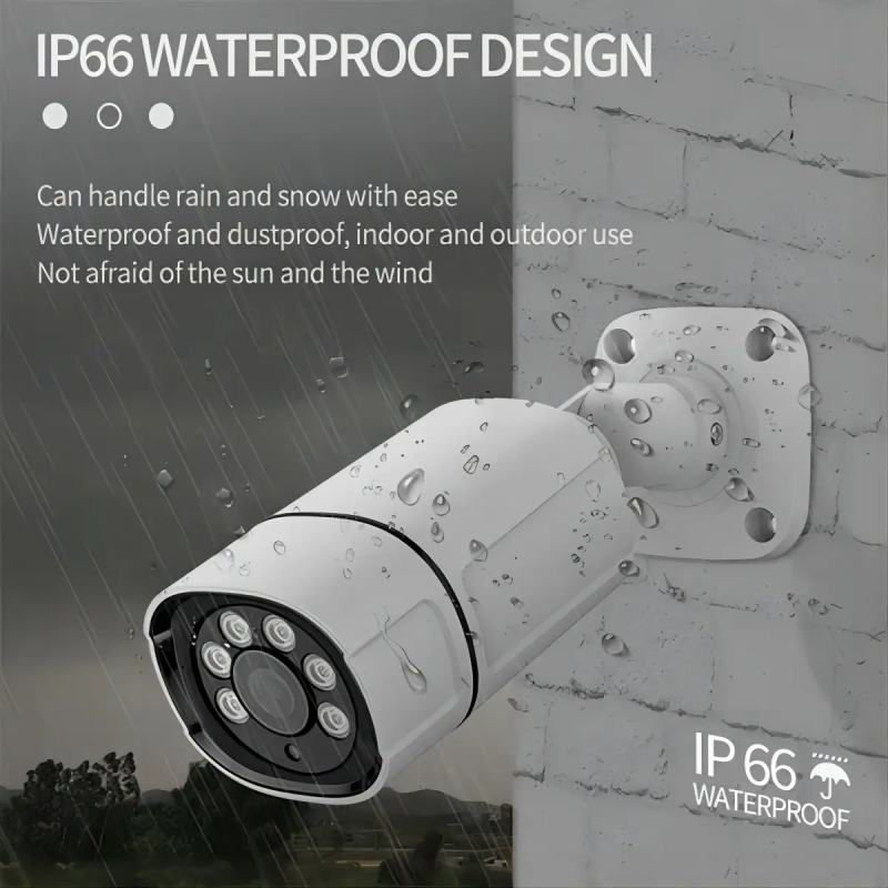 16Ch CCTV Poe System with 4K 8 Mp Camera Two-Way Audio Full Color Night Vision Indoor Outdoor Surveillance On-vif NVR Compatible
