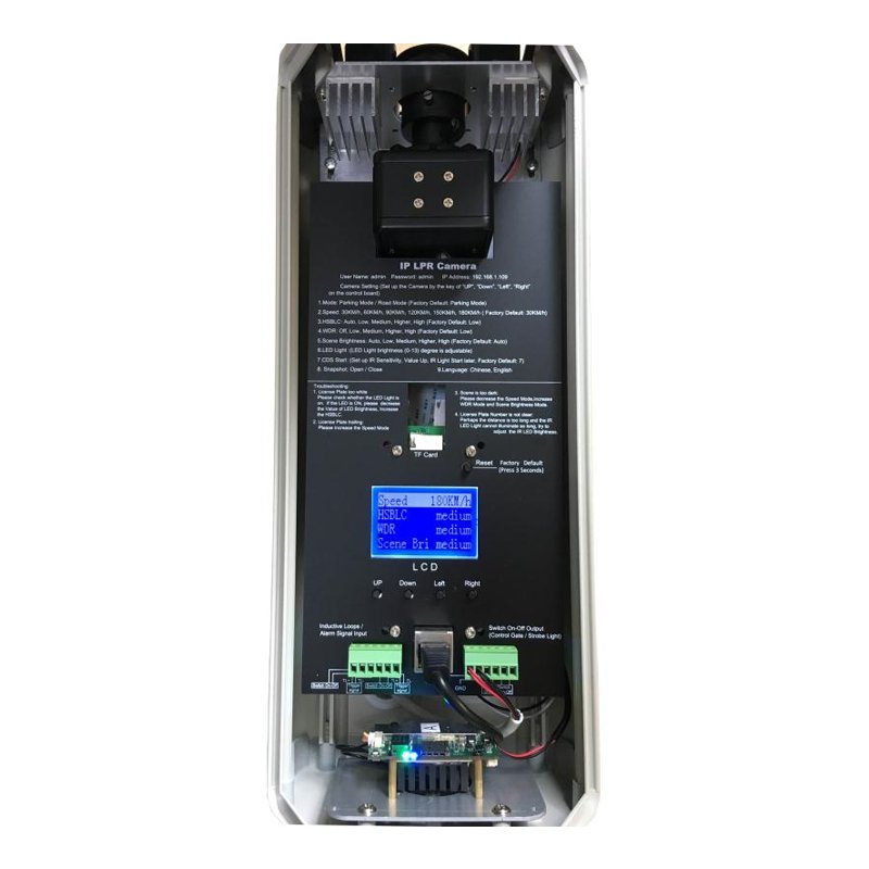 150KM/h Recogntion Smart SDK Software ANPR Packing System LPR IP CCTV Surveillance Camera
