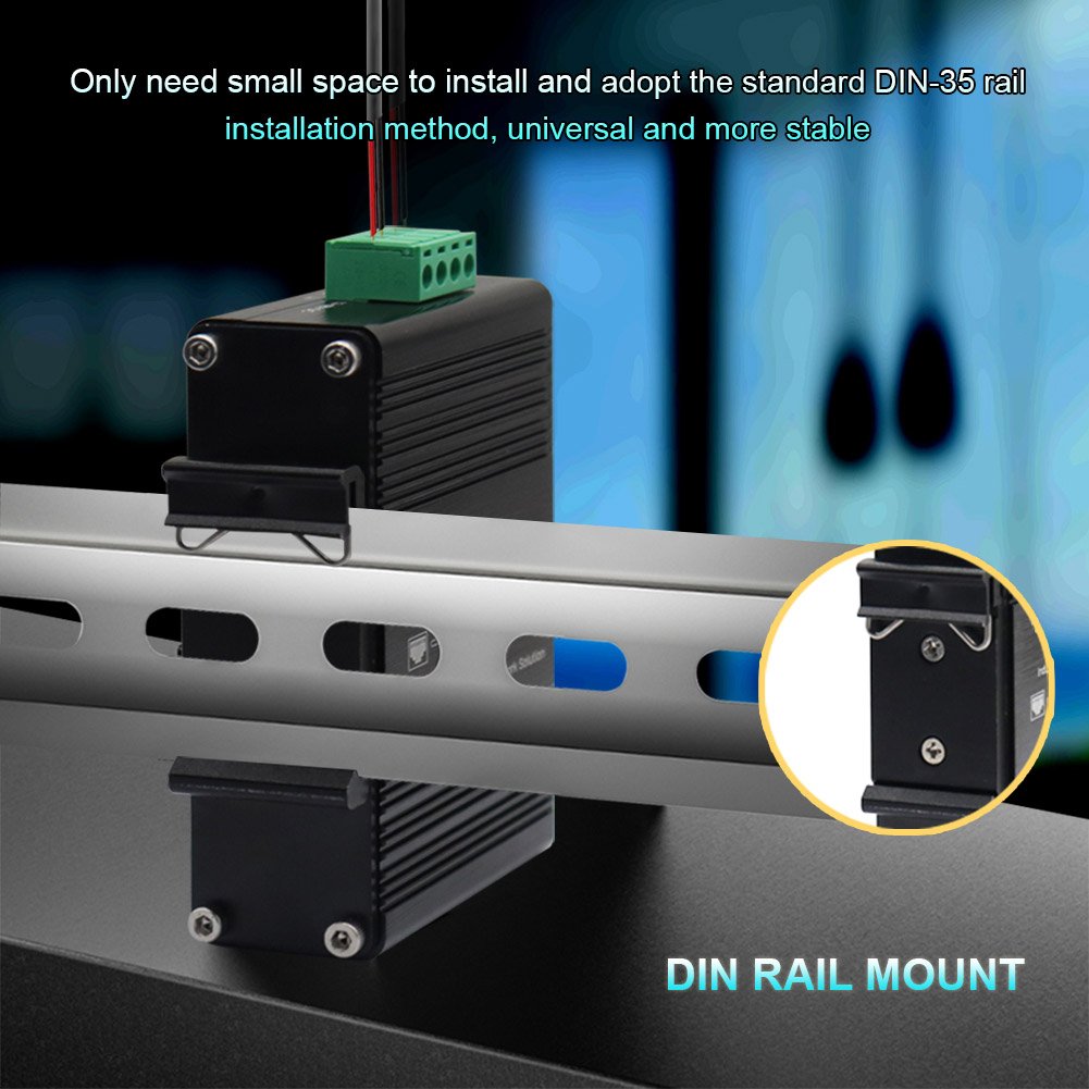 8-Port HighSpeed 10/100/1000 Mbps Splitter Hub Compact & Secure for Home Dorm & Surveillance Needs Gigabit Network Switch