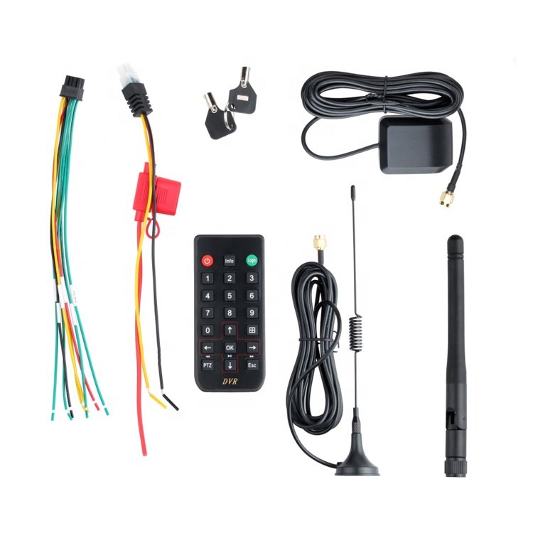 New Car Mobile DVR 4CH 4G WIFI GPS 1080P CCTV Video Surveillance H.264 SD Card Security Camera System