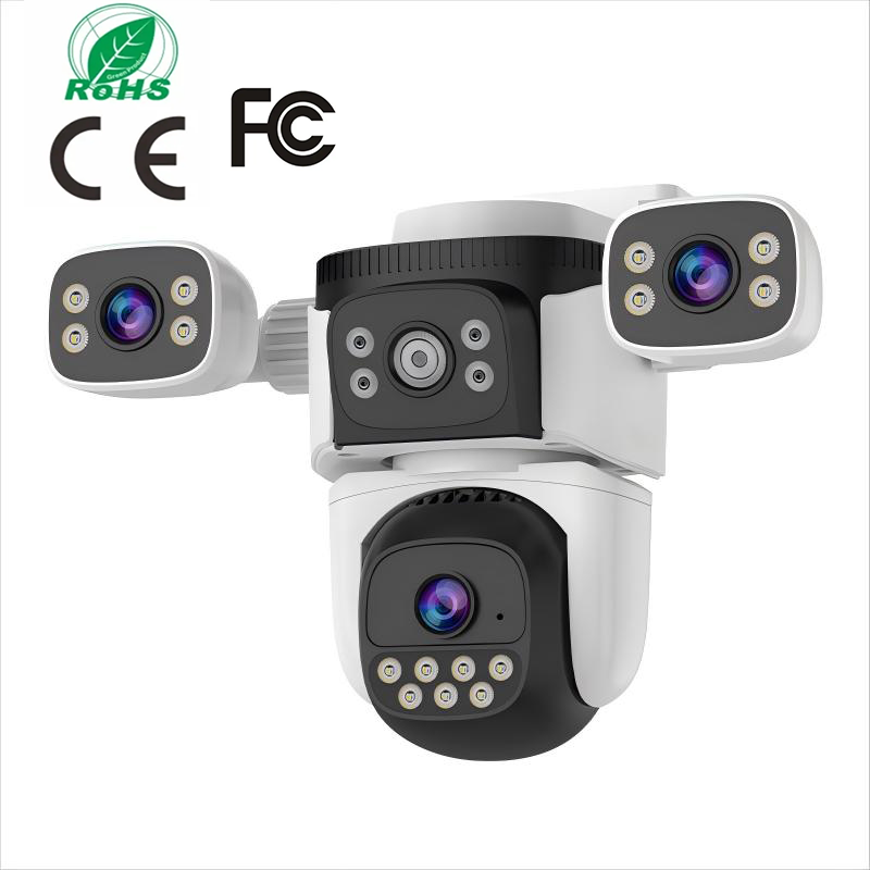 Professional OEM ODM Colorful Night Vision Fast Connection Alarm Systems Wireless CCTV DVR 360 Degree Cloud Camera for Homes