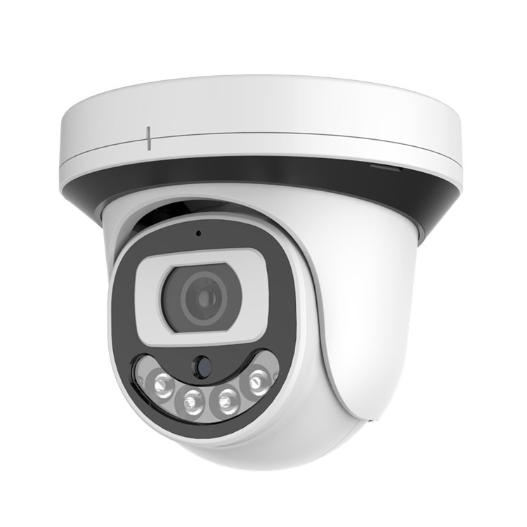 Hot Qearim 2MP AHD 24 Colourvu High Quality HD CCTV Indoor Surveillance Security Warm Light LED Dome Cam 1080p Full Color Camera