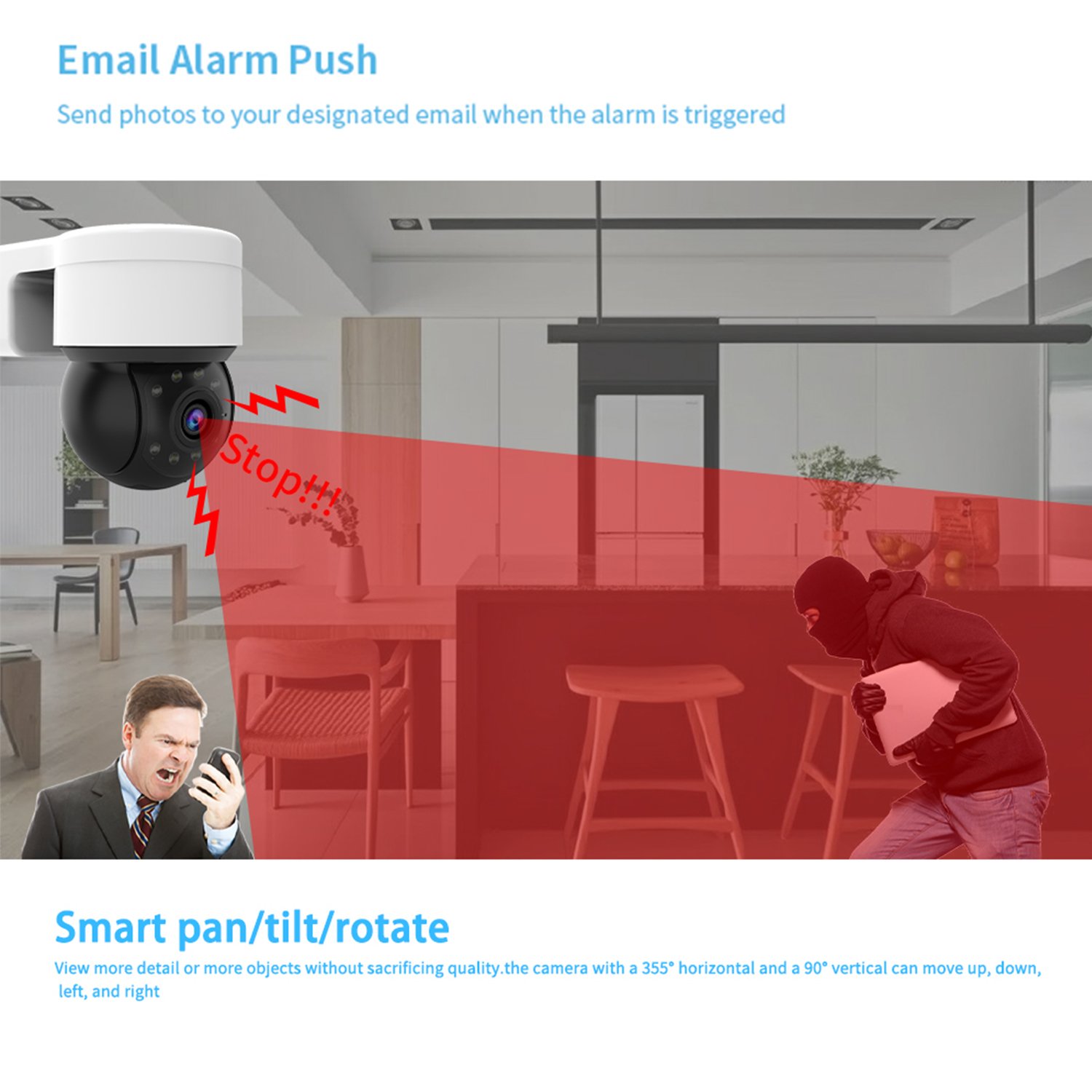 Good Quality Factory Directly Outdoor Surveillance Wireless Wifi Ip Security Ptz Cctv Camera