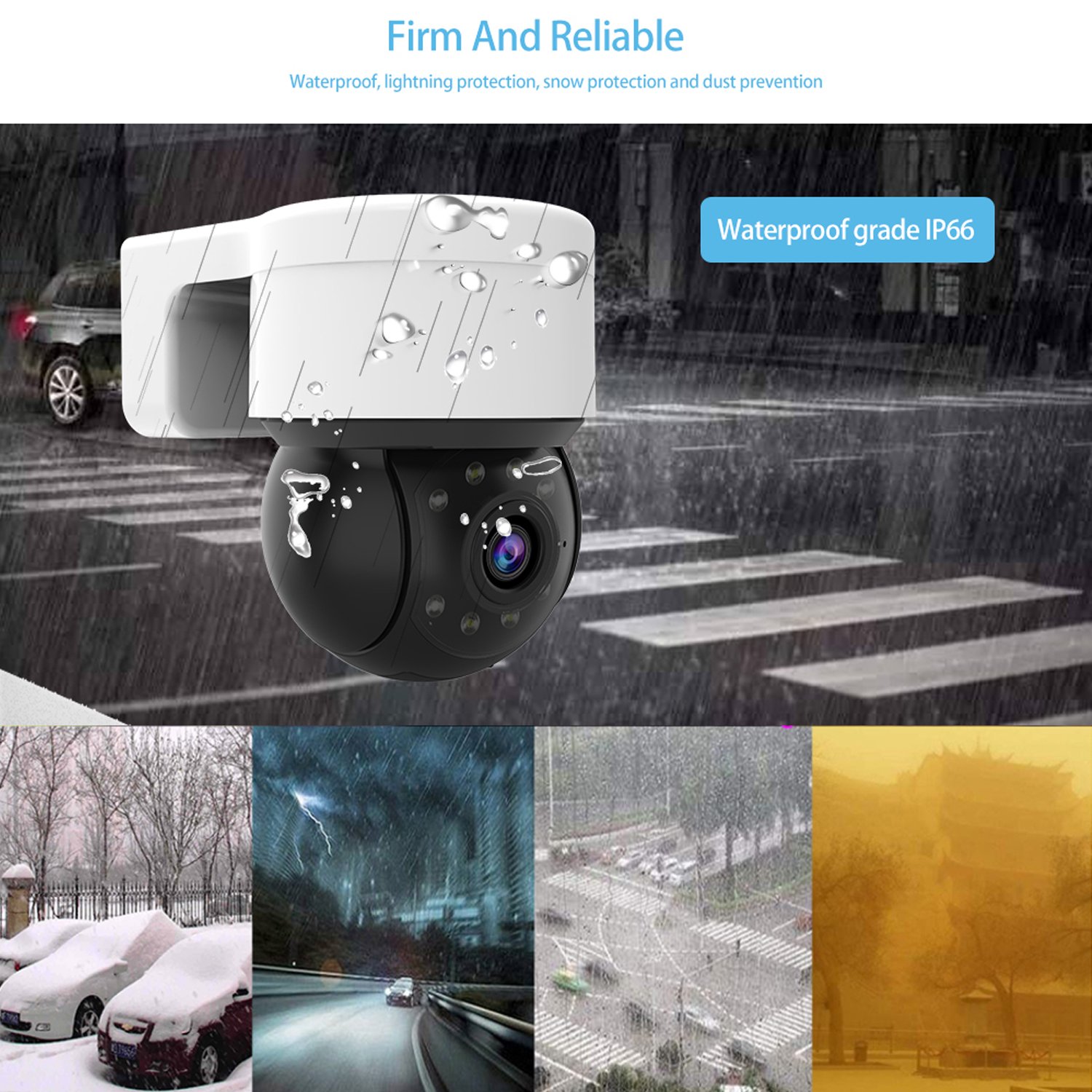 Good Quality Factory Directly Outdoor Surveillance Wireless Wifi Ip Security Ptz Cctv Camera