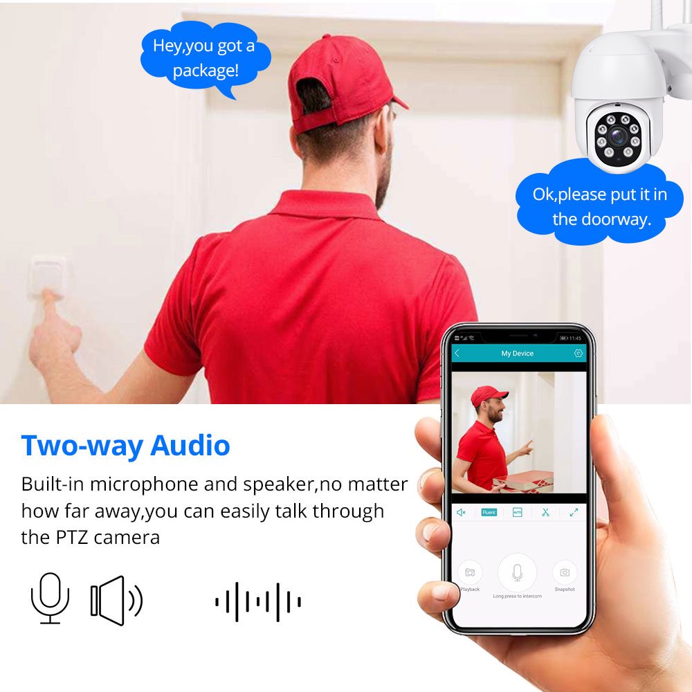 Regis Tuya 4CH 3MP Wifi Cctv Nvr Kit Smart Home Two Way Audio Night Vision Surveillance Outdoor Security Camera System