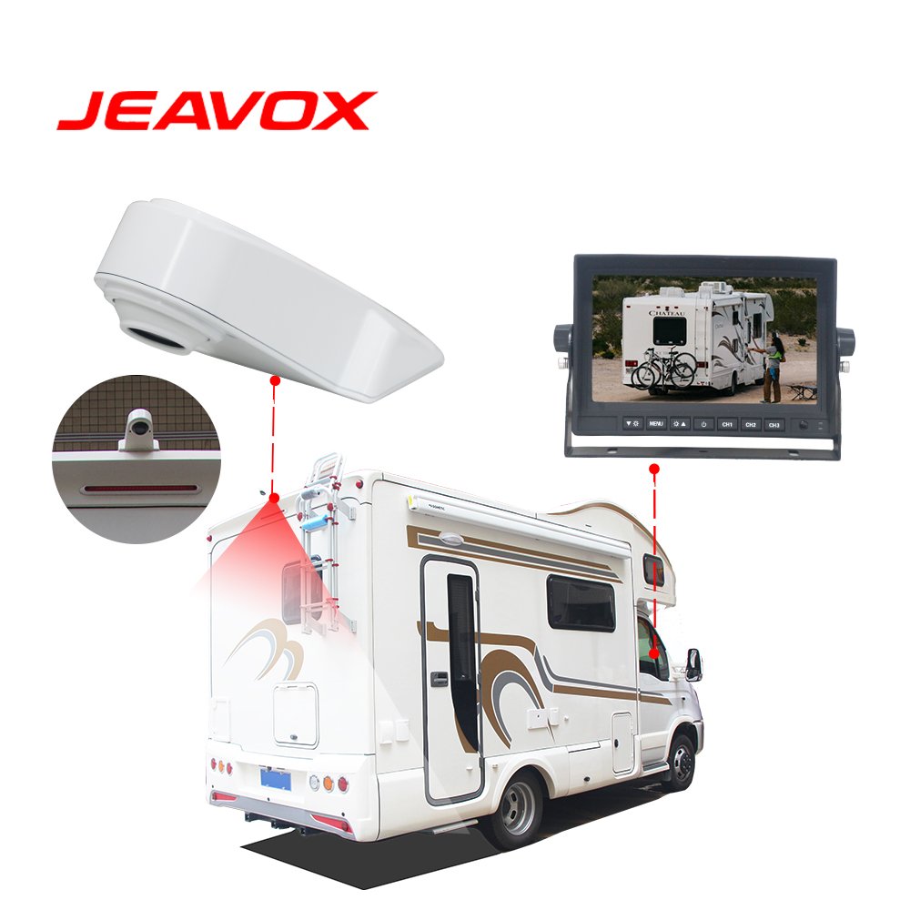 Commercial Vehicle Roof Wide Angle Rear View Camera Night Vision 4PIN Aviation Connector Backup Camera