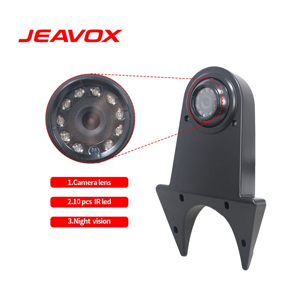 Commercial Vehicle Roof Wide Angle Rear View Camera Night Vision 4PIN Aviation Connector Backup Camera