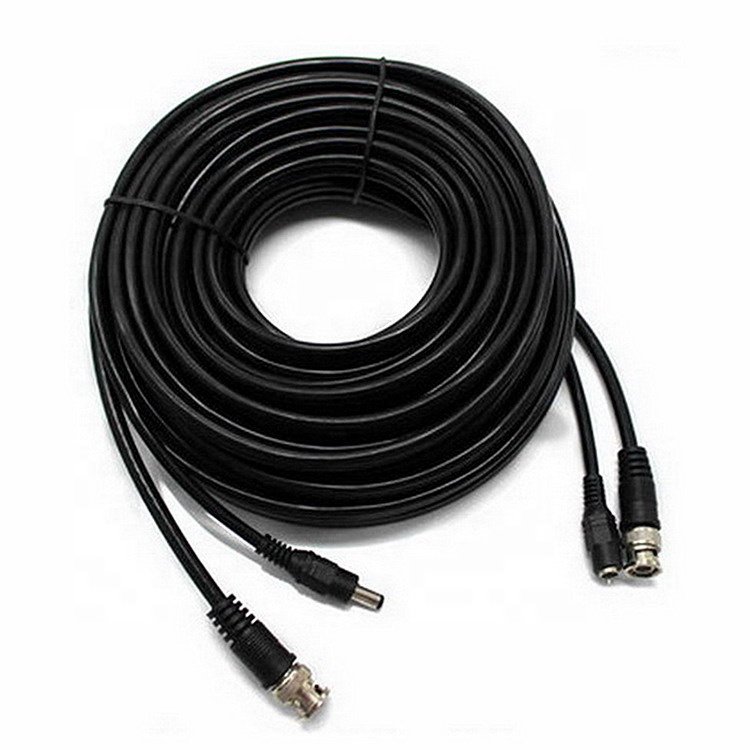Pre-made Siamese Power security camera cables and Video CCTV wiring Cable cctv/15M VP15M-2A