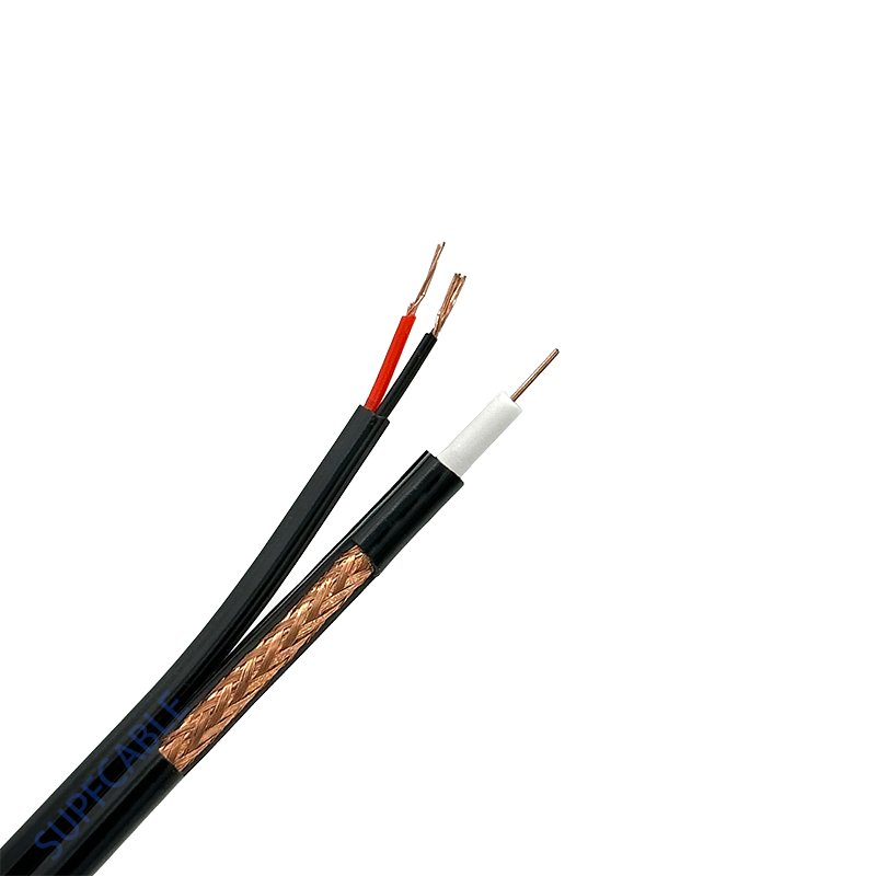 all kinds of Customizable RG59+POWER RG6+POWER cable for monitoring system