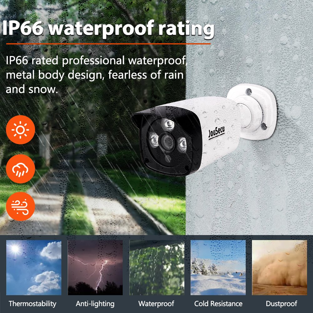2MP Cctv Camera System 8 Channels Simple Connection Home Cctv Security System 2TB HDD 5MP Dvr Surveillance System Kit
