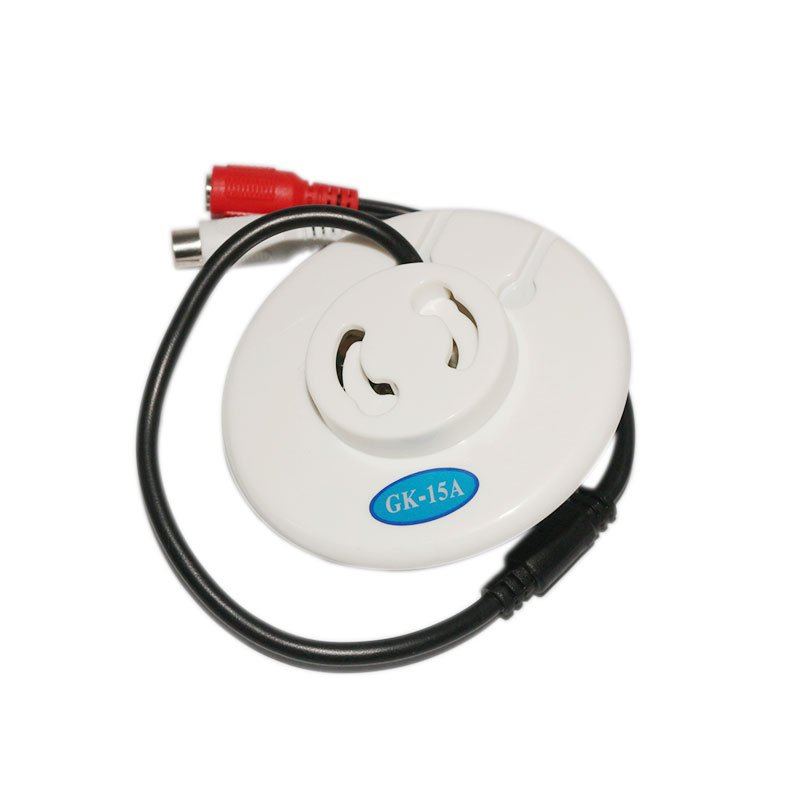 GK-15A CCTV Accessories High Fidelity CCTV Microphone Monitoring Device Audio Surveillance Audio Pickup Monitor For CCTV Camera