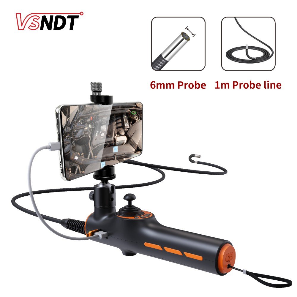 China VSNDT WS-TC 360 degree borescope camera portable endoscope camera with Android and IOS dual systems car videoscope