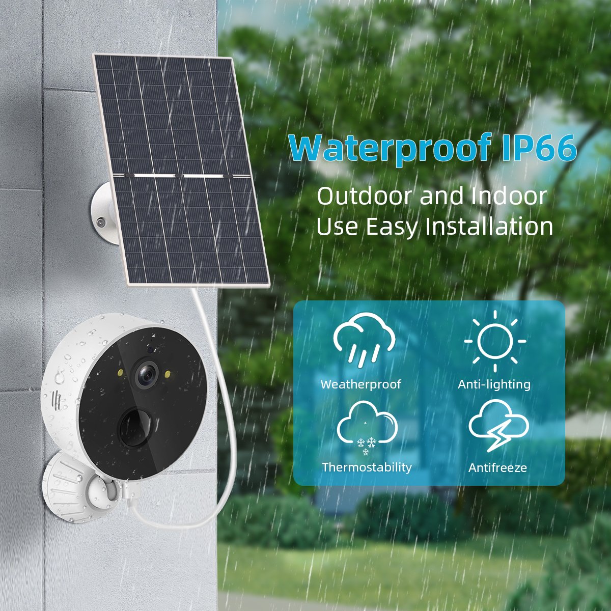 Outdoor Indoor night vision online wifi ip hd pet wi fi camera home wireless security 360 ptz surveil solar cctv camera system
