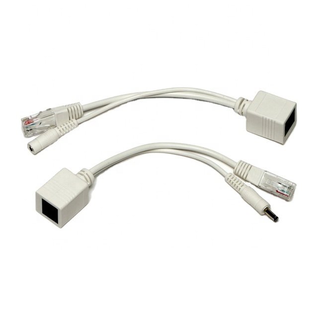 Passive 5V 12V 24V 48V 10/100Mbps Ethernet rate PoE splitter for router,switches,TV box