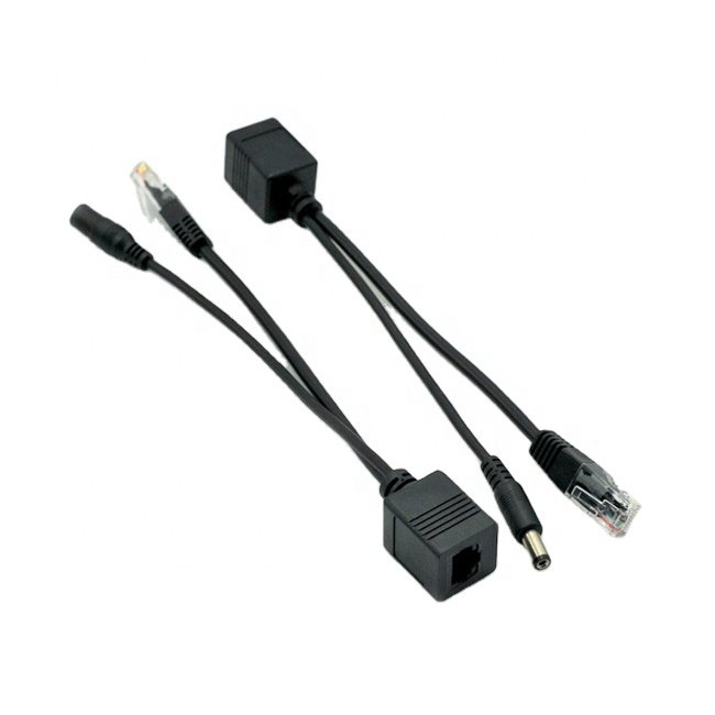 Passive 5V 12V 24V 48V 10/100Mbps Ethernet rate PoE splitter for router,switches,TV box