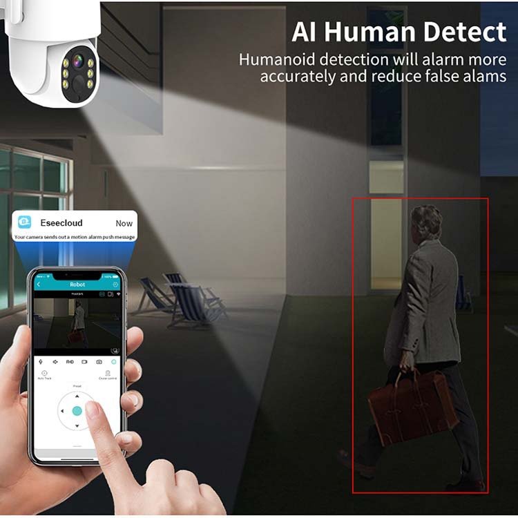 Jianvision wireless surveillance ptz solar camera wifi detecteur mouvement with solar panel and hard drive 2TB