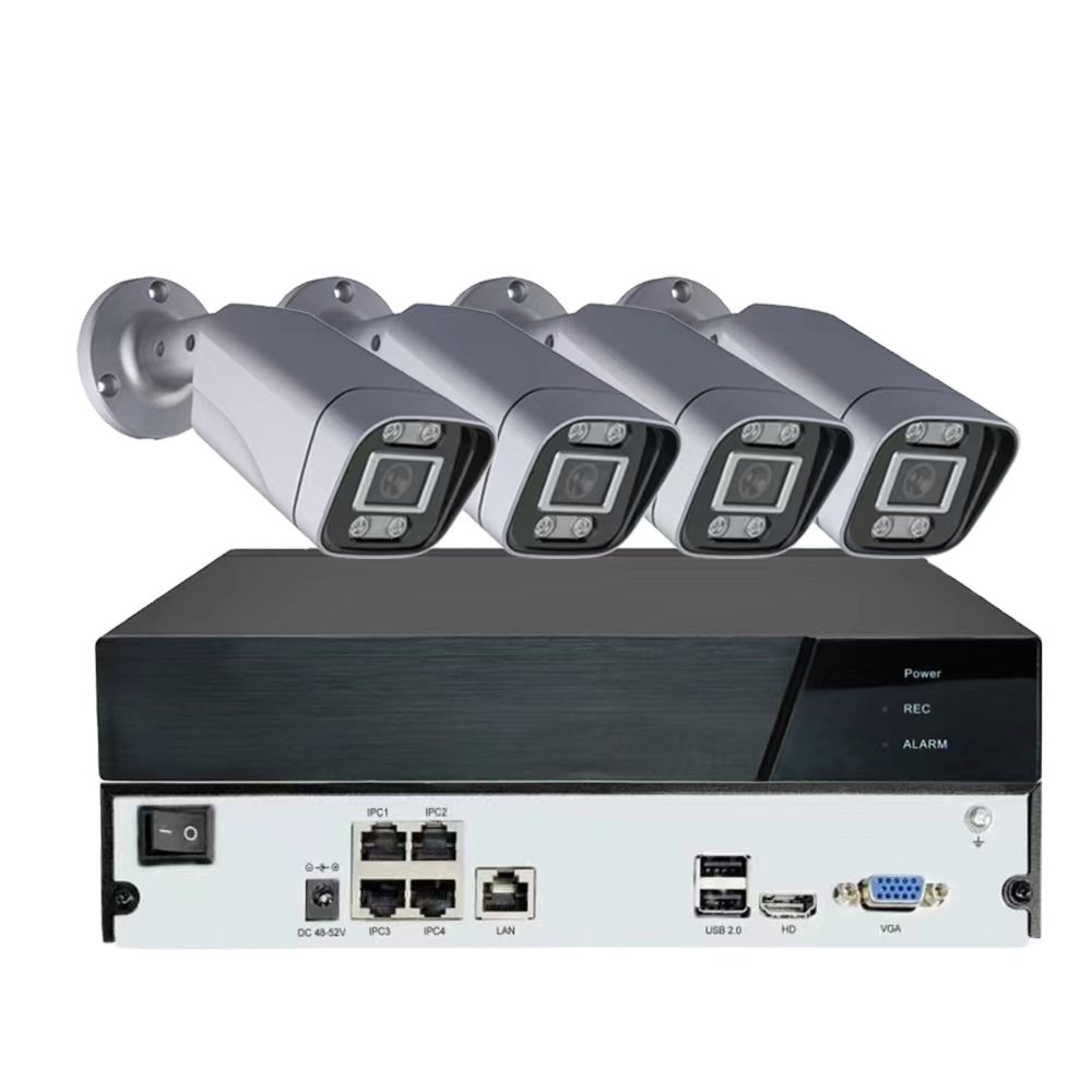 Waterproof IP66 Video Surveillance System TUYA app H.265 3MP CCTV Security Camera System 8CH POE NVR With IP Camera CCTV Kit