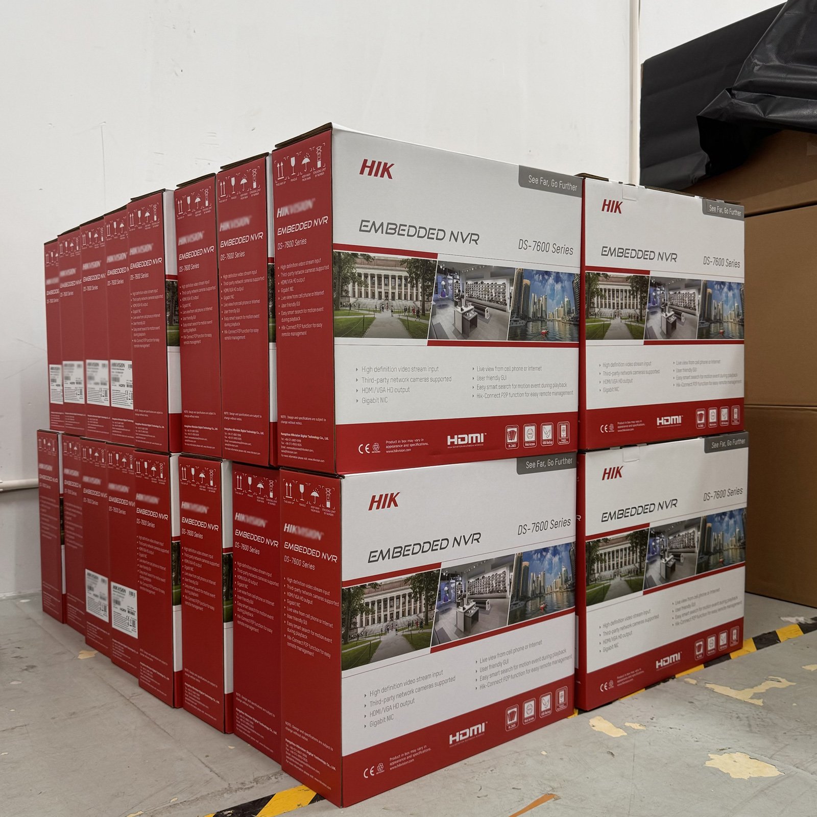 HiK 8-ch 1U 8 POE AcuSense 4K NVR DS-7608NXI-I2/8P/S(E) 16-ch PoE 1U K Series AcuSense 4K NVR DS-7616NXI-K2/16P