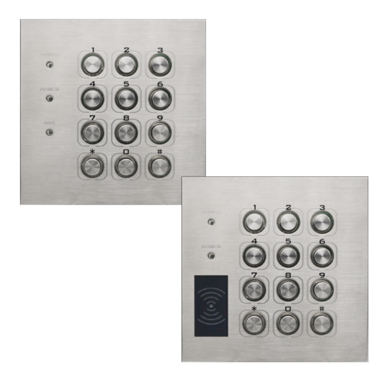 miTEC Commax Compatible Wired Video Door Phone Intercom System RFID for Multi Apartments Building Villa Intercom