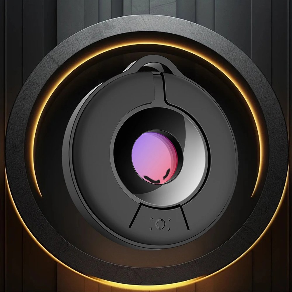 Black camera detector, hotel infrared scanning detector anti theft and anti peeping intelligent detection Portable black