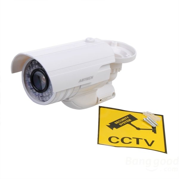 Home Security Outdoor Indoor Dummy Security Camera CCTV System Realistic Simulated Bullet Security Surveillance Dummy