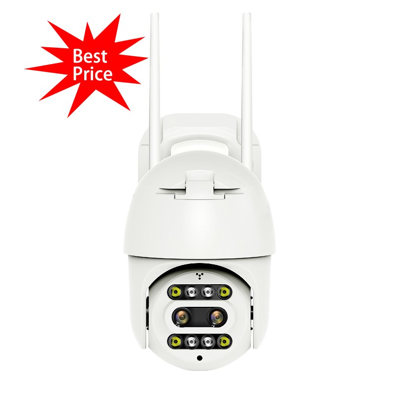 High Quality Dual Remote Control Camera Face Recognition Outdoor 10x Outdoor Wireless Camera System Security WIFI Camera