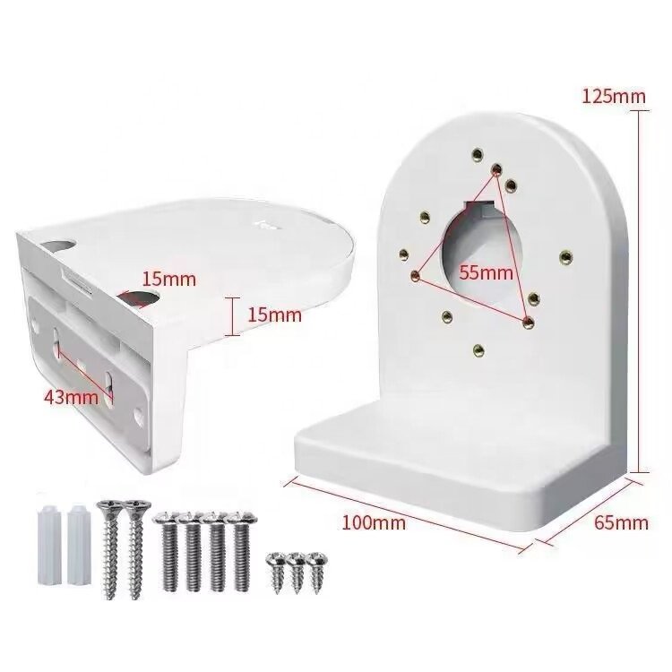 1Hidden Line Plastic Series hemisphere Monitoring Bracket and cctv dome bracket and cctv camera bracket